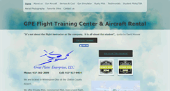 Desktop Screenshot of gpeflightschool.org